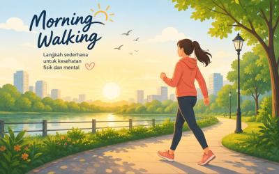 Morning Walking: Langkah Sederhana untuk Memperbaiki Mood